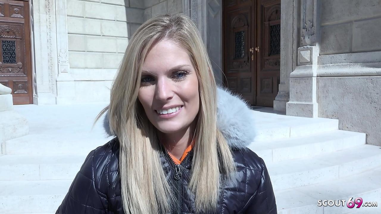 GERMAN SCOUT - Amateur Casting Sex with Small Tits Girl Candee Licious