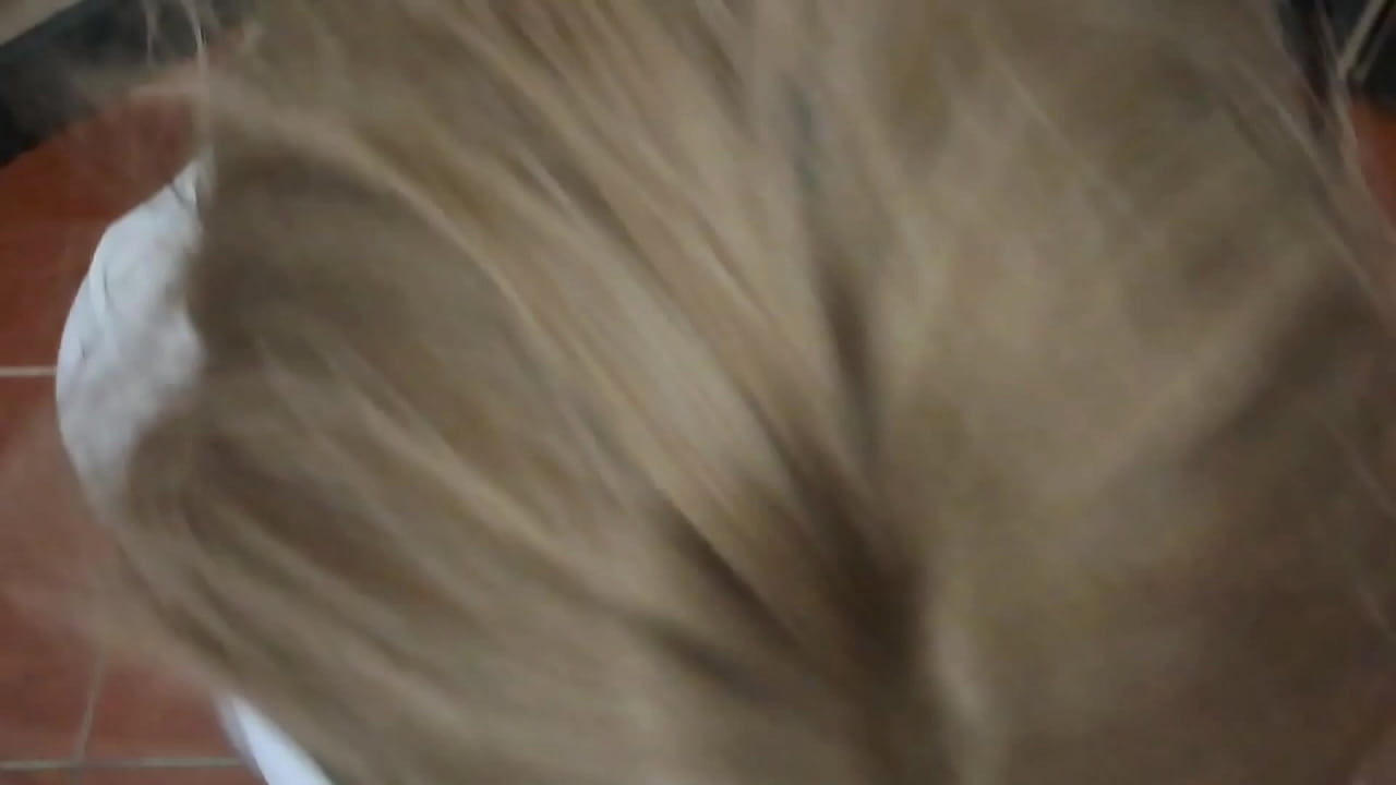 Preview - Blonde MILF dressed in white throatpie with sunglasses POV