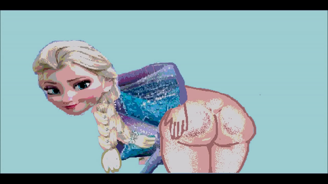 FROZEN ELSA qui p&egrave;te