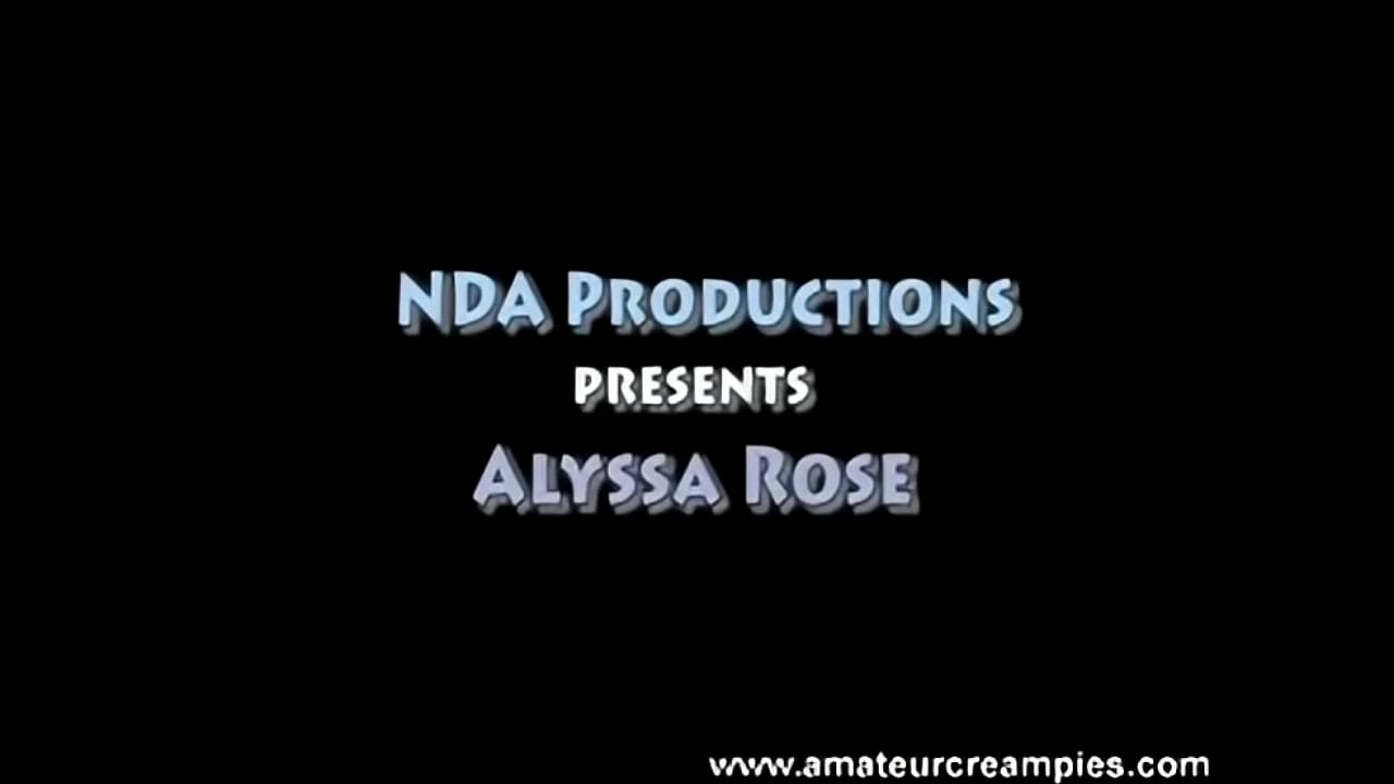 Alyssa Rose in Amateur Creampies
