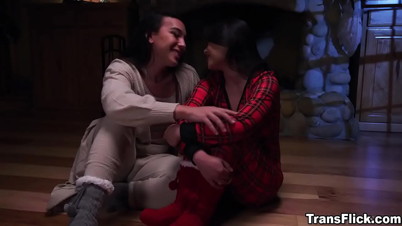 Kasey and Lulu breaks the coldness with hot sex