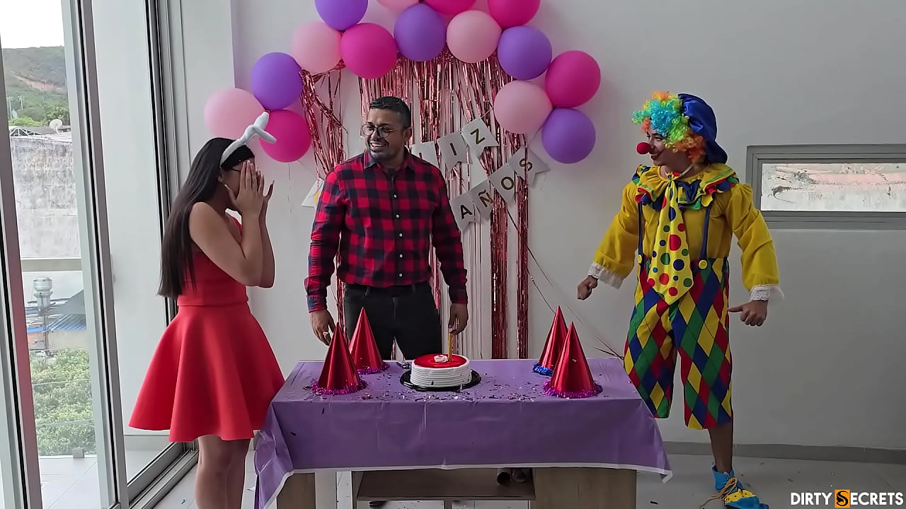 I FUCK BIRTHDAY GIRL AT HER FATHER'S HOUSE WHILE HE WORKS