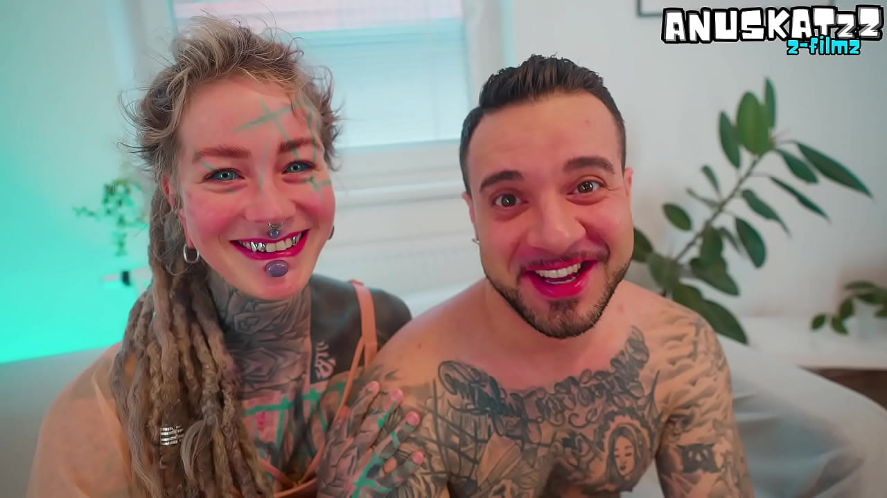 Tattoo Girl takes hard ANAL from big Cock - balls deep ass fucking