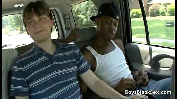 Hardcore Interracial bareback gay sex video 12