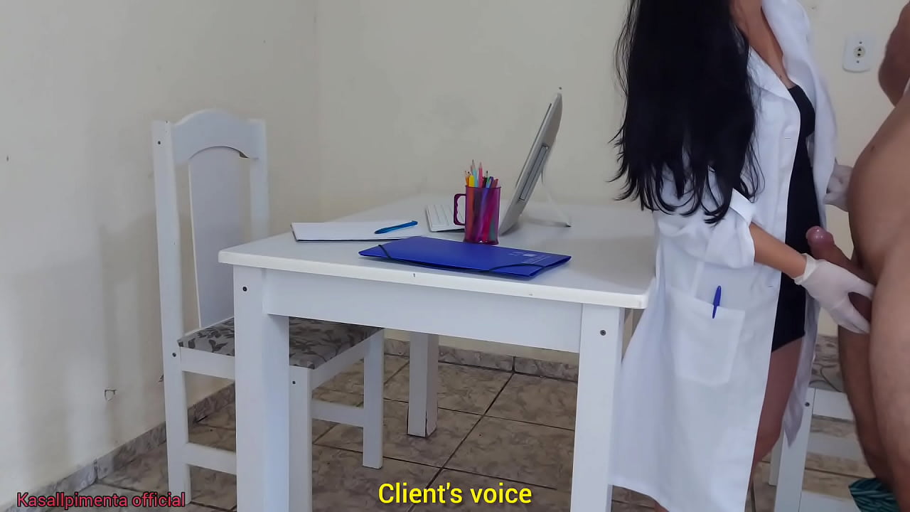 doutora jennyfer resolve problema de ere&ccedil;&atilde;o durante exame!