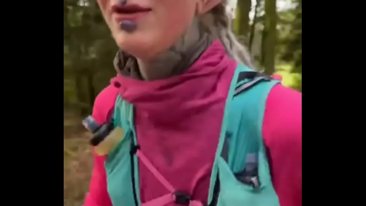 running a trail race#tattoogirl #inkedup #inkedgirl #tattoomodel #tattoorunner #running #trailrunning