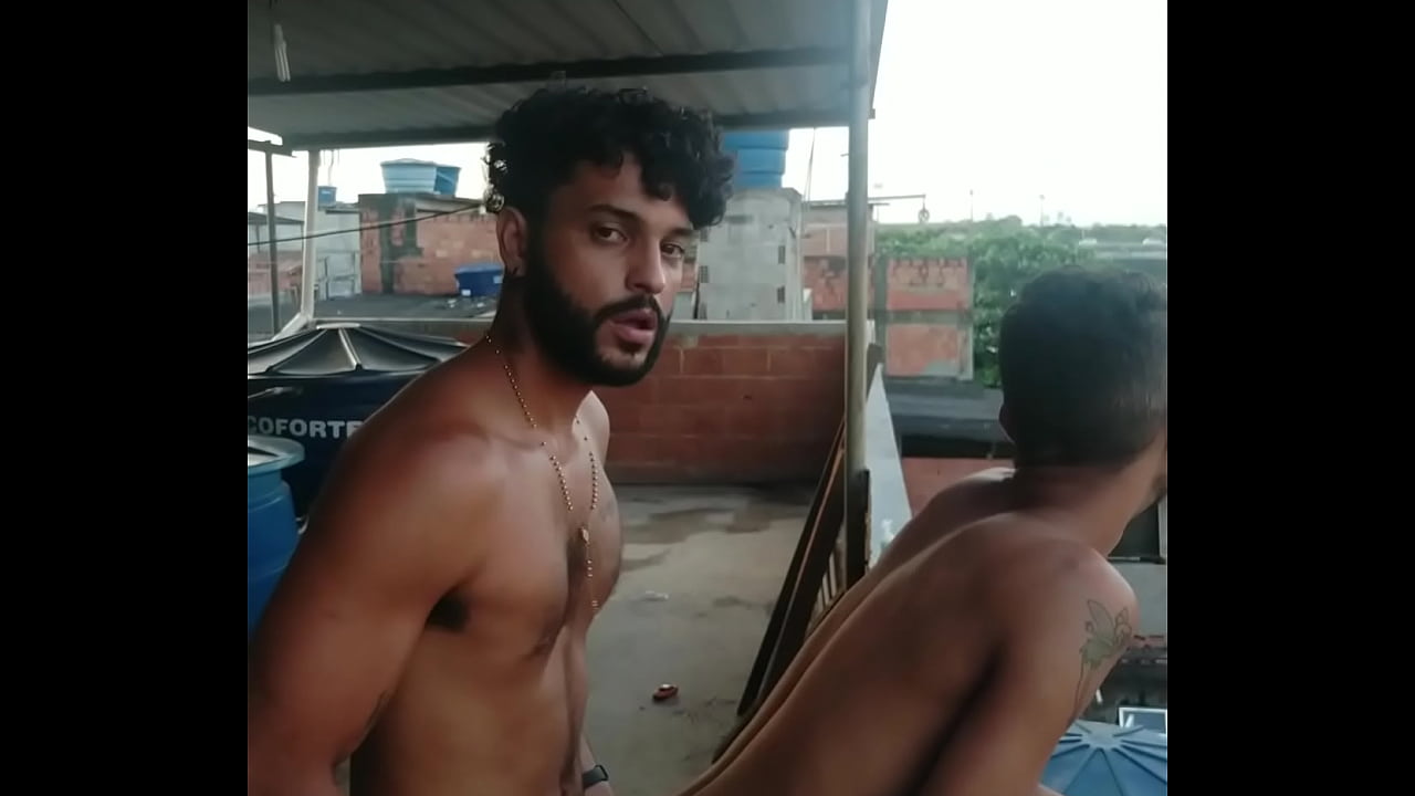 Me and my neighbor fucking at the terrace