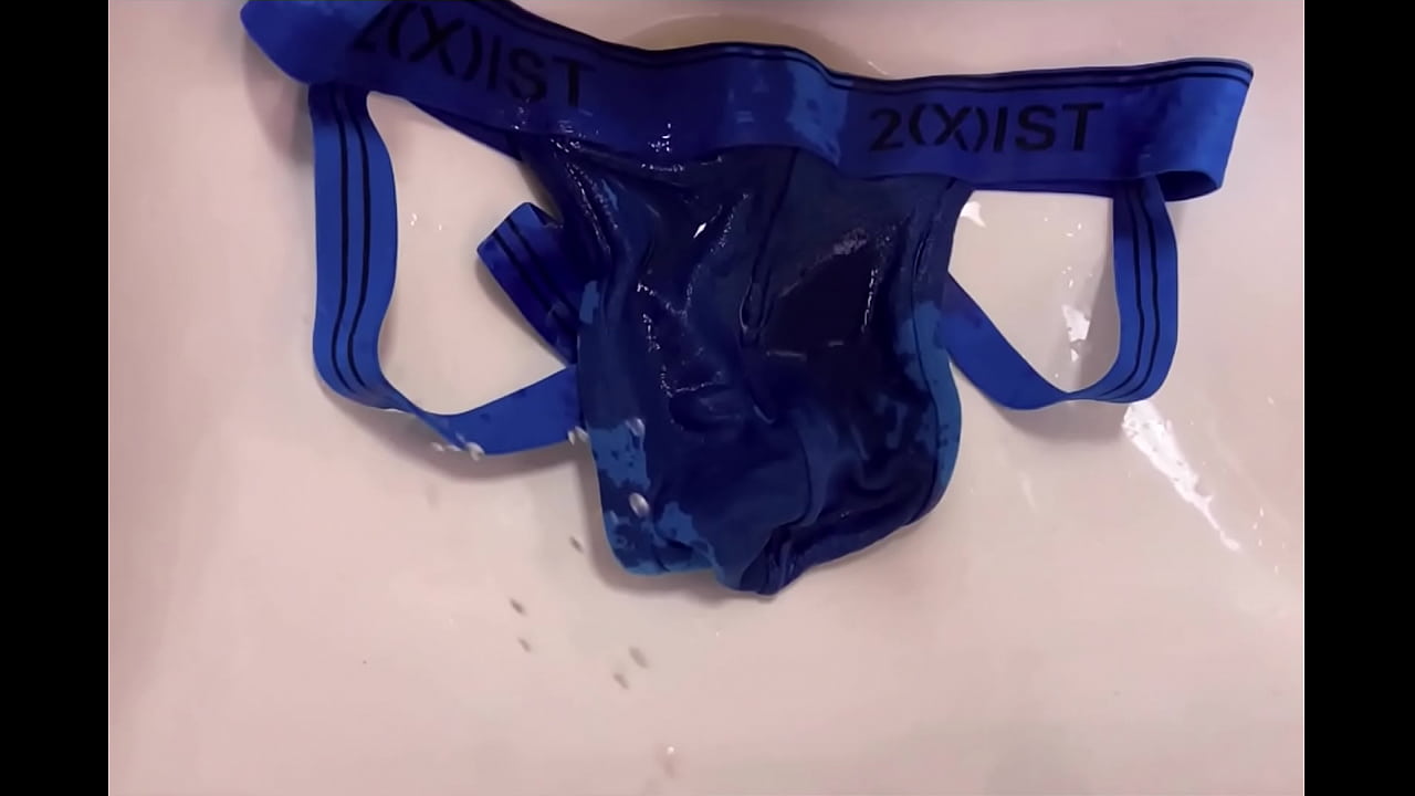Jockstrap Gets Pissed On