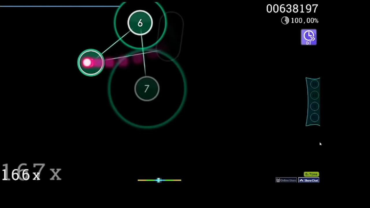 osu play sore wa chiisana 320pp full combo