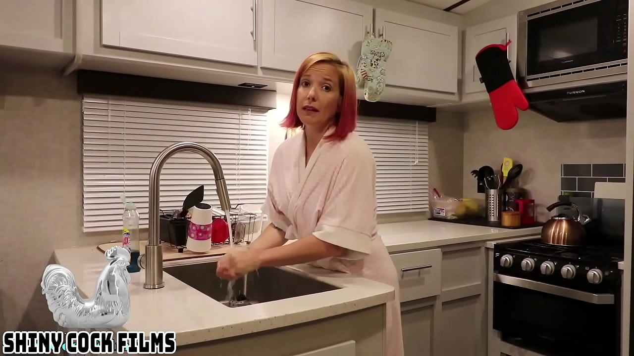 stepSon Takes Advantage of StepMom Stuck in Sink - Jane Cane