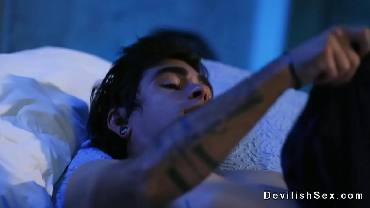 Rich guy Lucky Fate kissing and stripping sexy brunette babe Vanessa Sky then licking her over pink panties and fucking with big cock