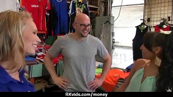 Sexy natural chick trades cash for some rough sex 30