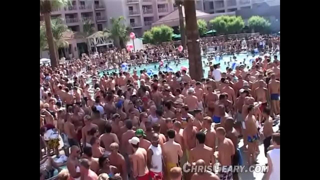 Gay Pool Party in the Desert