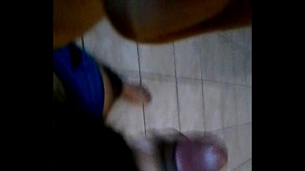 Venida en boxer azul, jerk off in blue boxer