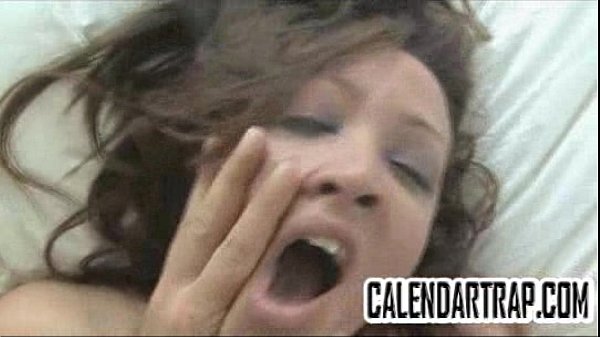 Amateur brunette gets fucked by a big cock