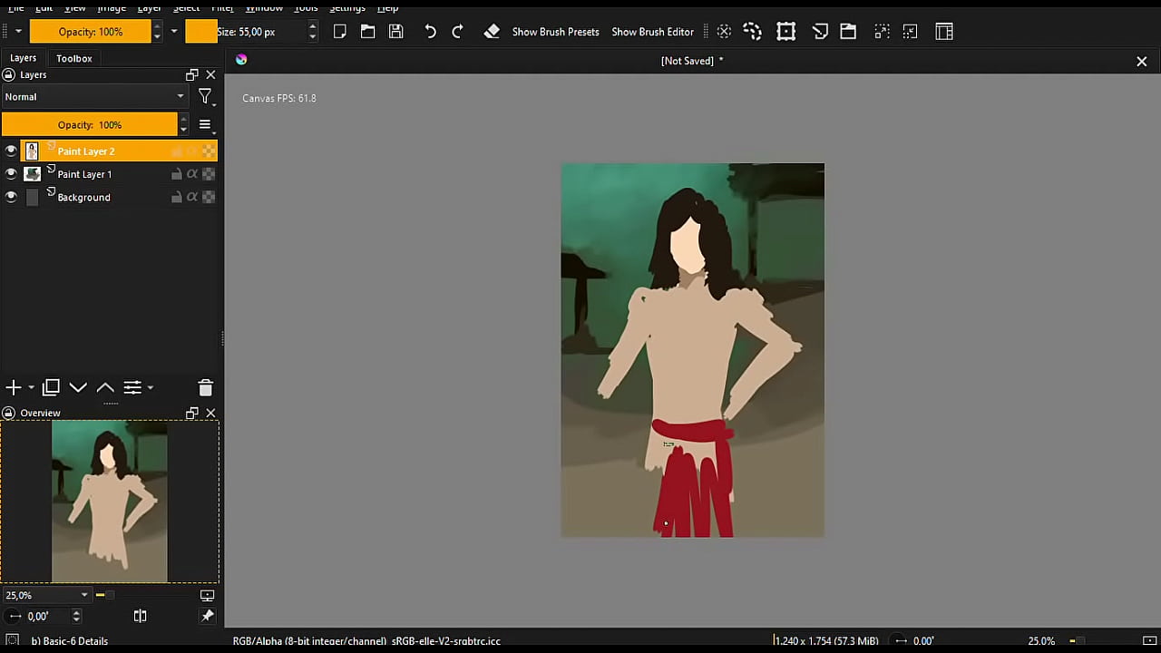 Sketchy Painting Test Video