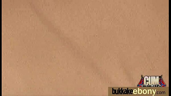 First time ebony with a group of white dicks 20