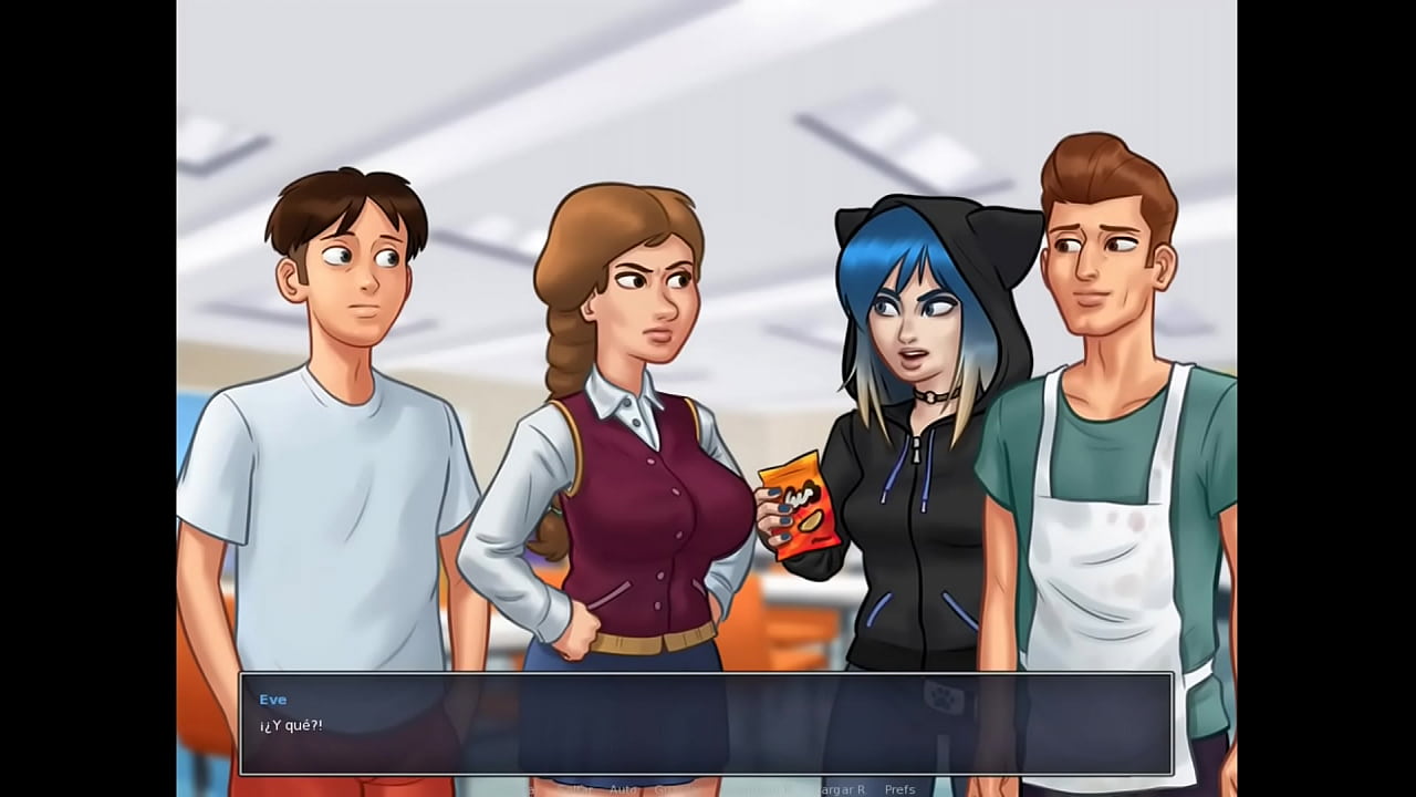 Summertime Saga Cap 47 - masajes con final feliz en el Sex Shop