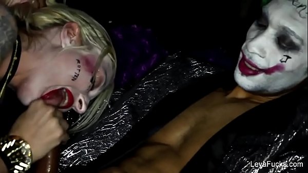 Harley Quinn Leya takes the Joker's BBC