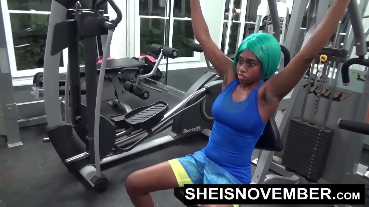 HD Busty Black Gym Slut Nailed By Horny Stranger Catching Her Nude Workout In Gymnasium Demanding Kneeling POV Blowjob, Face, And Hardcore Public Doggystyle Sex, Taboo Erotica On Sheisnovember