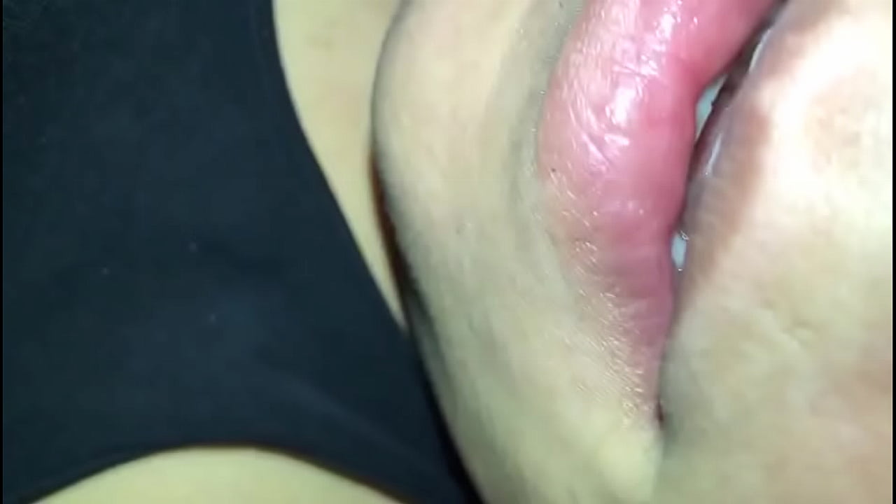 Slut fingering herself and licking her cum