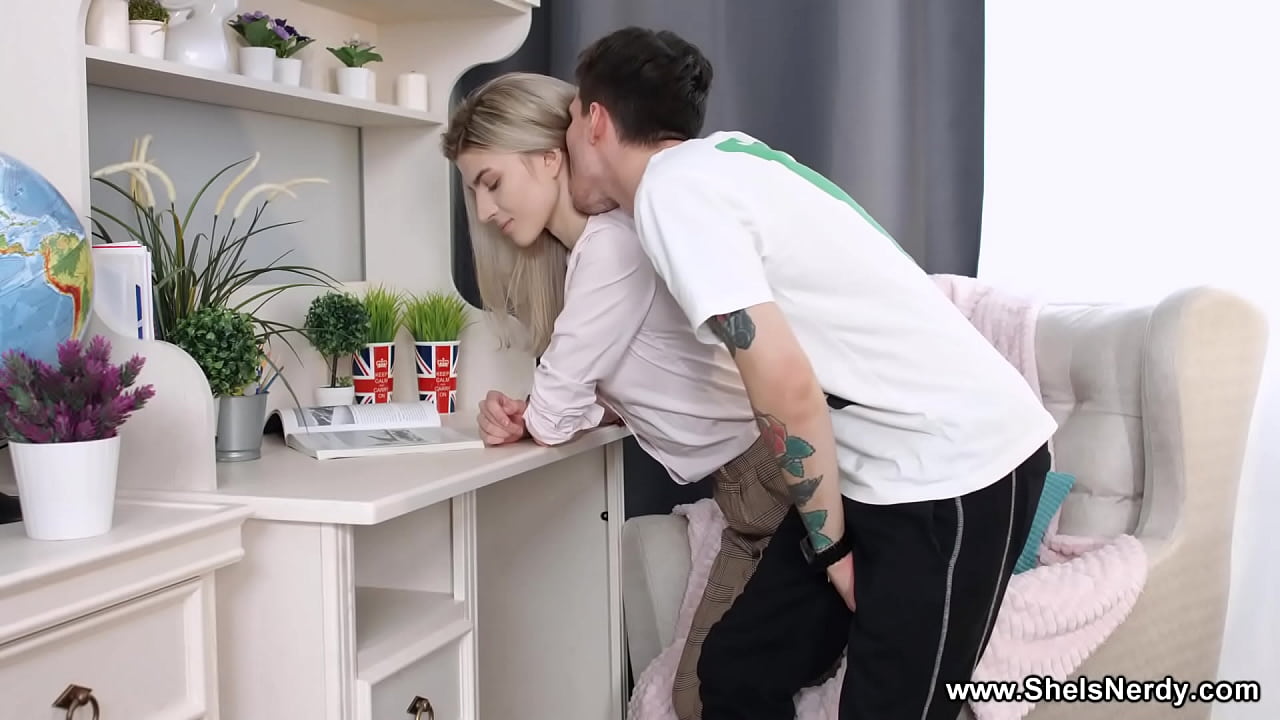 She Is Nerdy - She then takes matters into her own hands... and mouth