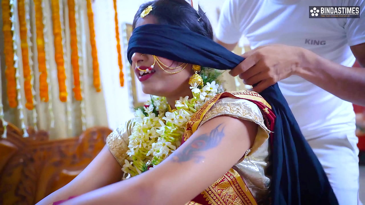 Newly Married Bhabhiji Fucked By devar Blindfolded ( Full Movie )