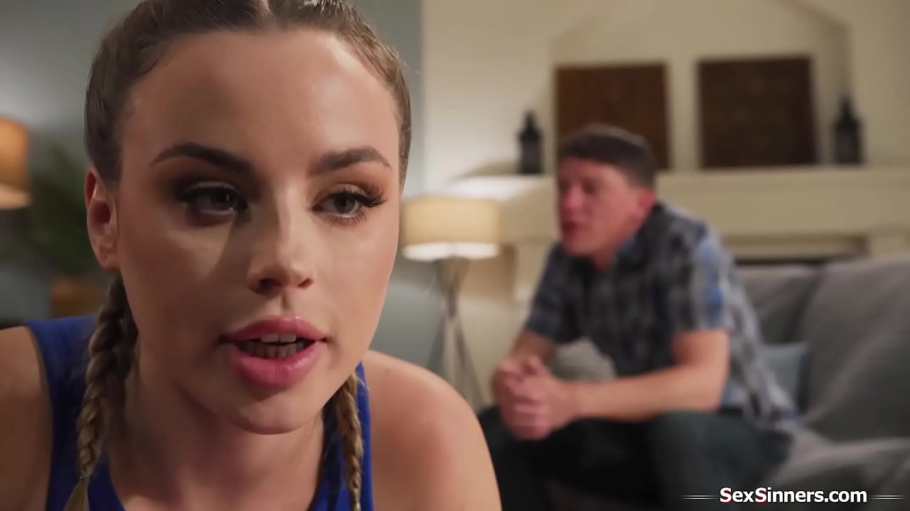 Holy thats hot!My wife Anna Claire Couds is kissed by our neighbor Lexi Luna ifo me.I am facesitted by the busty milf while fucked by my wife