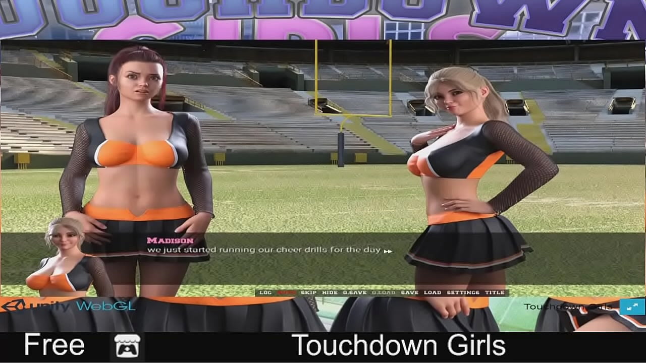 Touchdown Girls (free game itchio ) Visual Novel