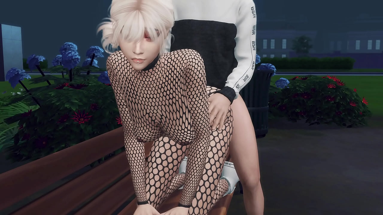 A young couple decided to experiment and have sex in the park. Hot with big ass