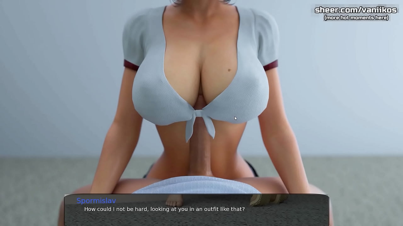 Hot teen with huge boobs gets her tits fucked with a big cock l Hottest highlights l Milfy City l Part #11