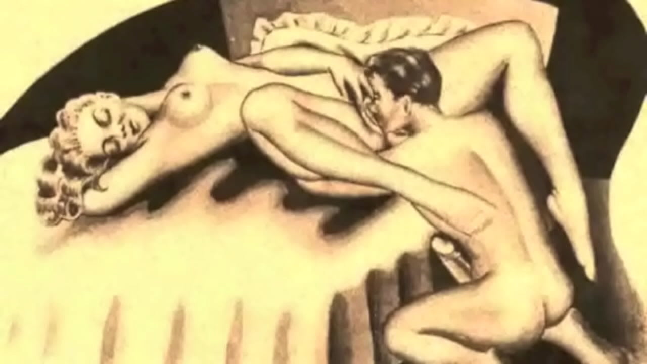 retro erotic drawings