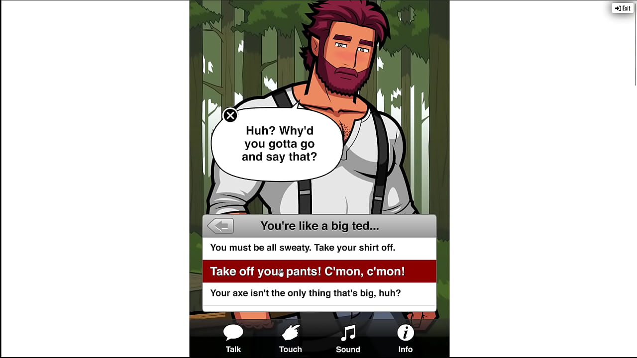 Gay Lumberjack Sex Game