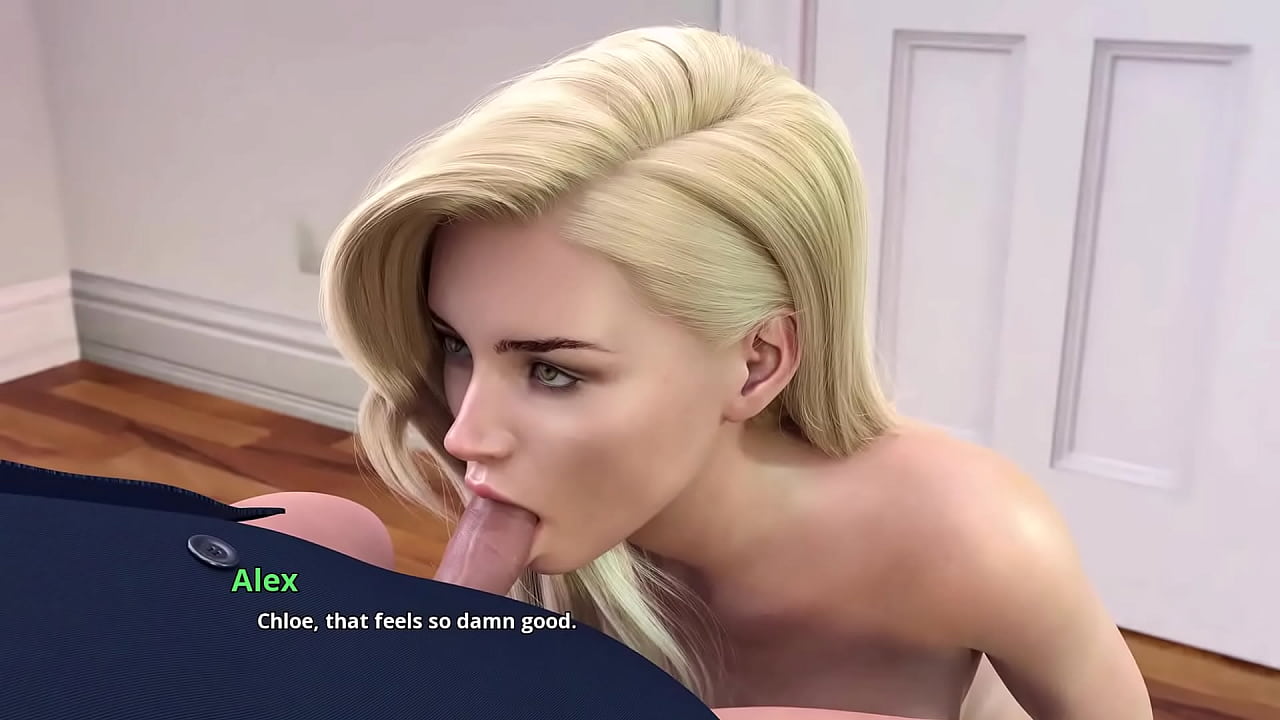 College Kings - Chloe giving blowjob to Alex