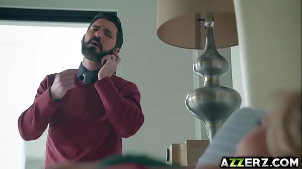 Hot blonde jerks thick cock