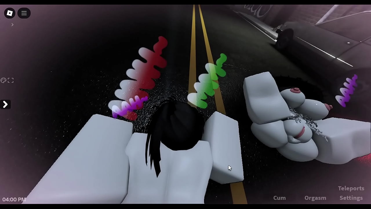 Two hot roblox girls fucked on the street
