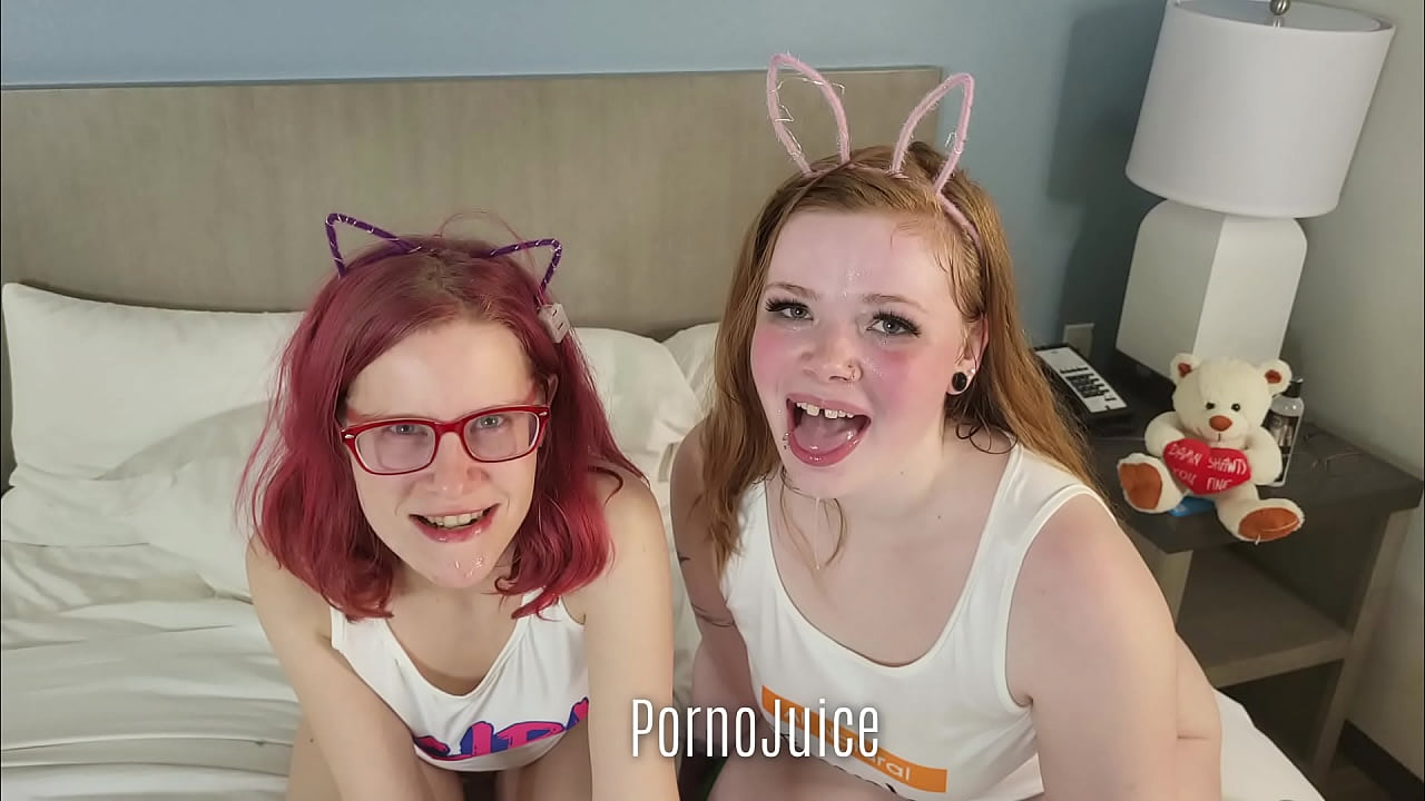two redheads love to swallow cum