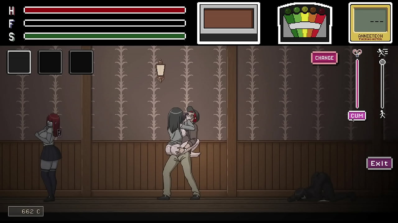 Red haired guy fucks horny demons