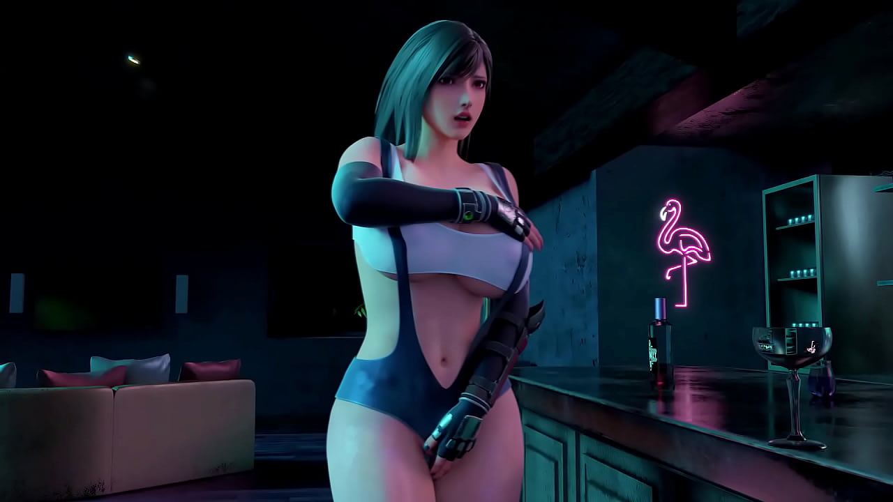 Big Sexy Ass Tifa Lockhart want Barret Wallace - Animated titfuck and Anal Porno, SDSGKH7