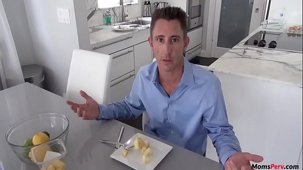 stepSon gets bj from milf