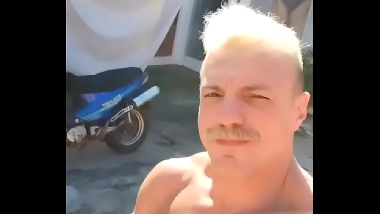 And then you get on the back of my motorcycle?