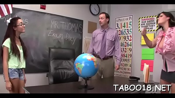 Concupiscent legal age teenager hand work stimulation