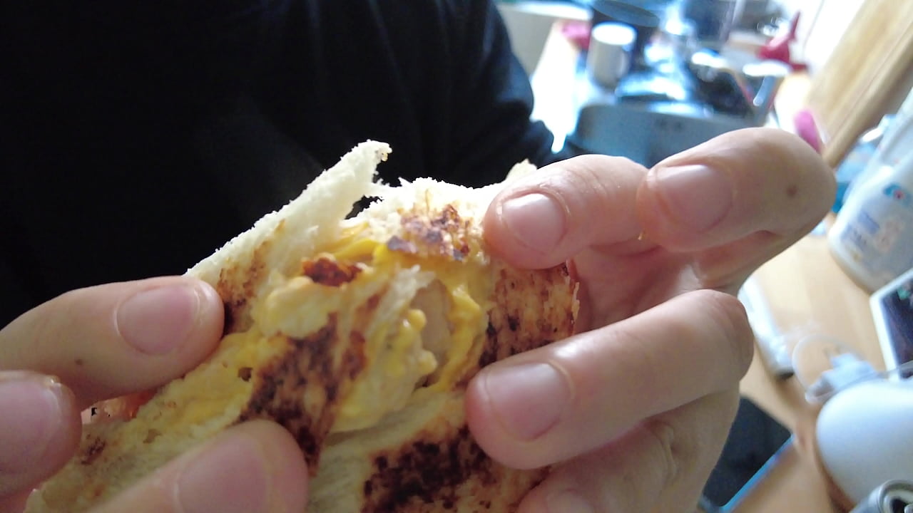 Croque monsieur revisit&eacute;