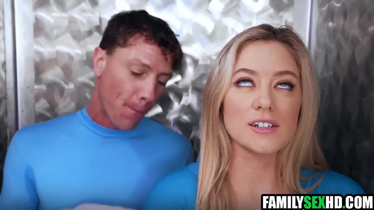 Fantastic four parody step family threesome
