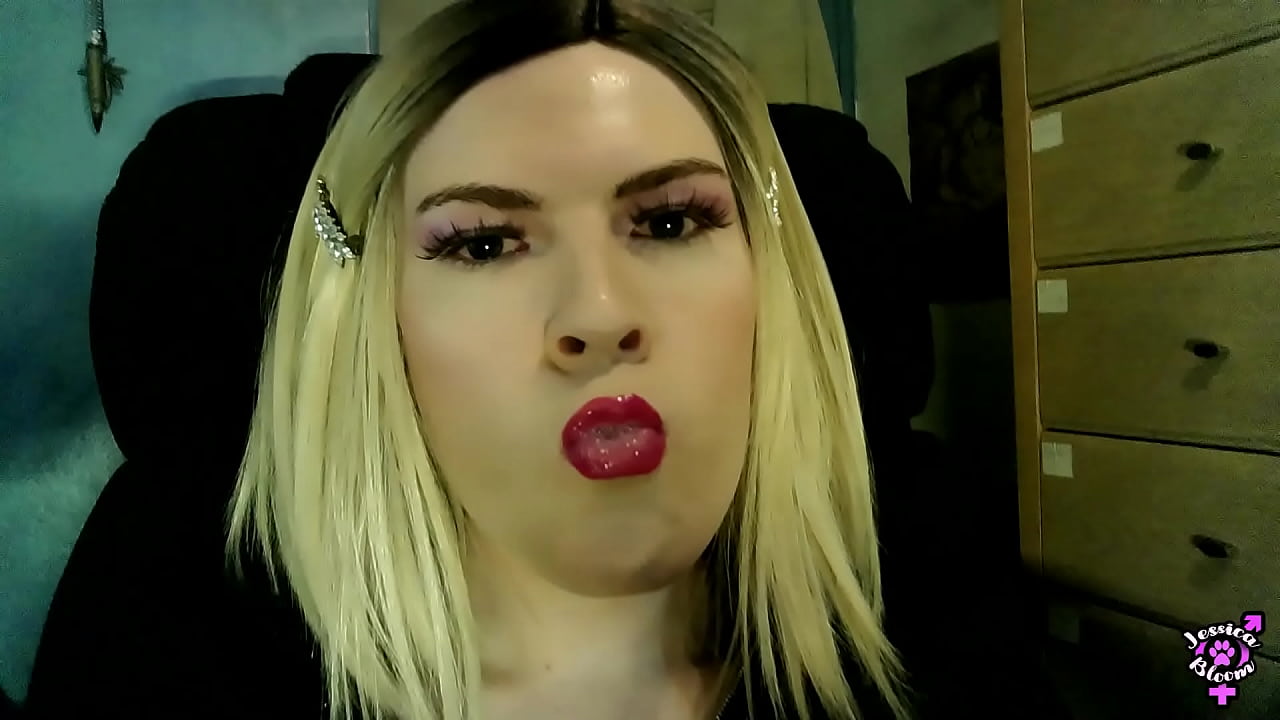 Transgender Femdom Instructions on How To Suck And Worship Cock WIth Cumshout And Countdown Jess Bloom