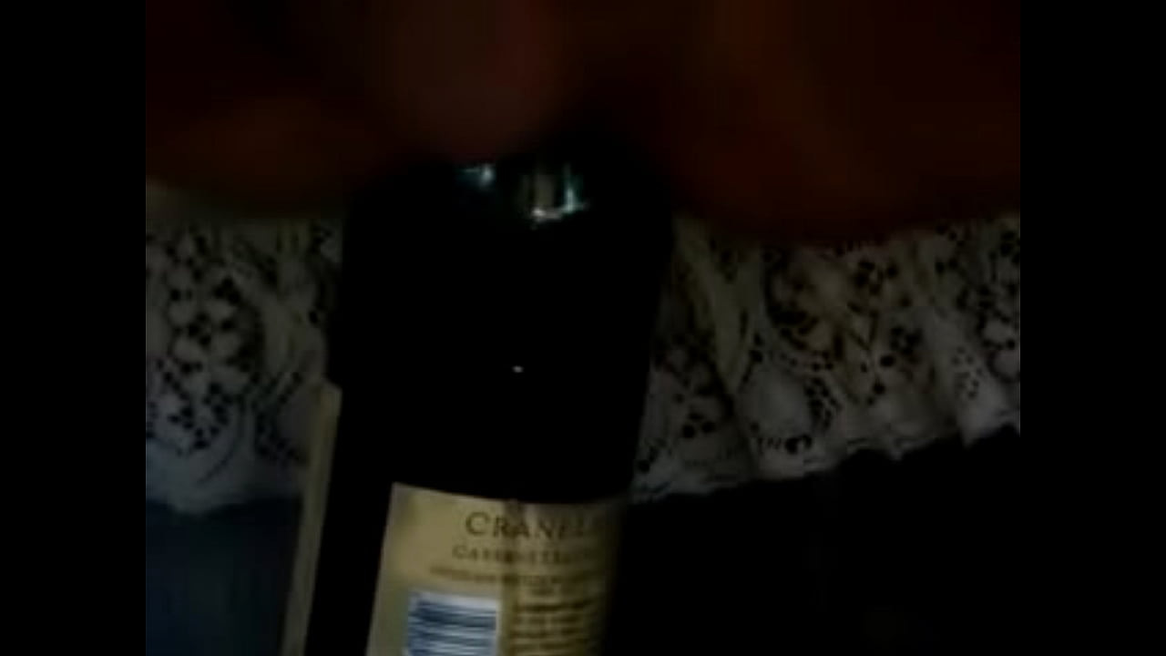 sitting on bottle getn opend up with ass falling out