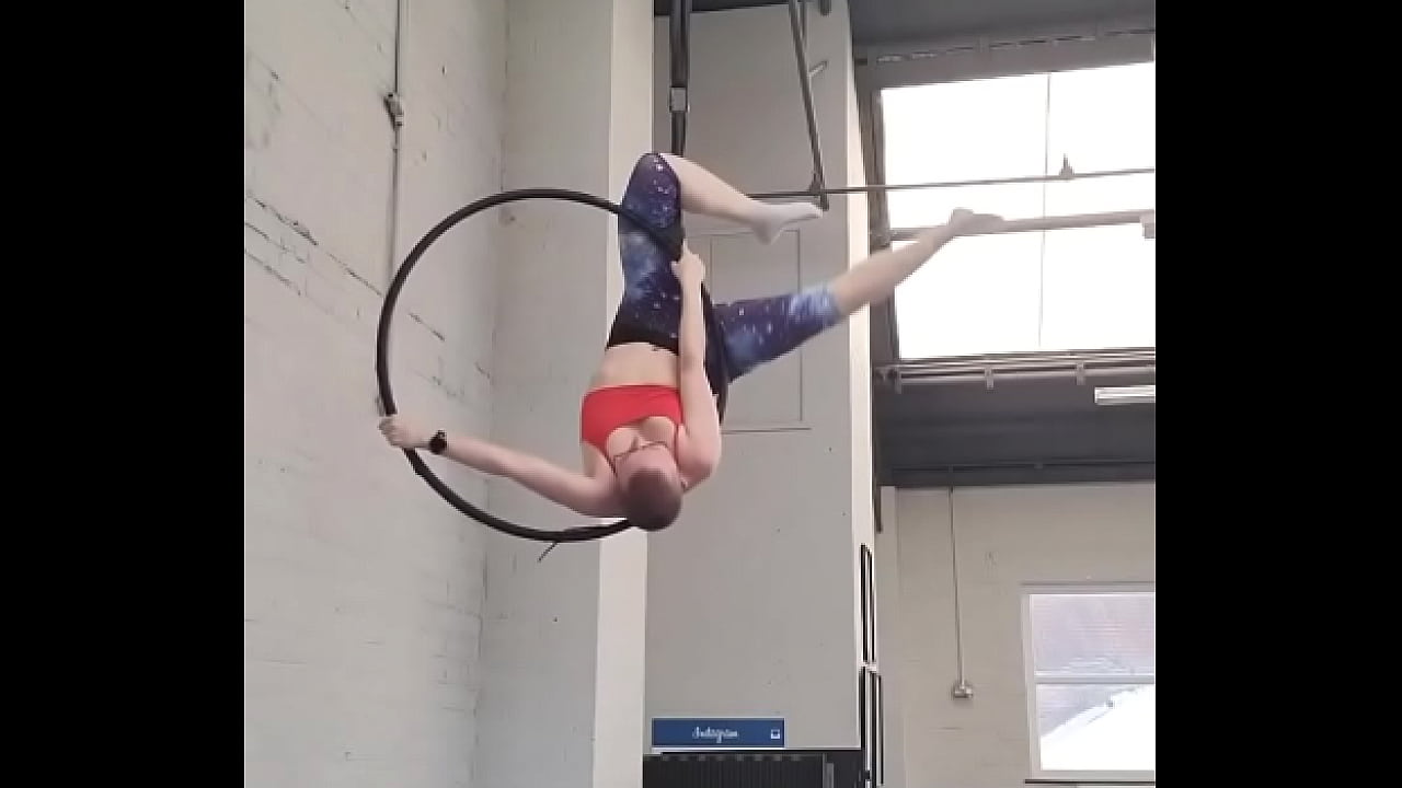 Realised it's been a while since I last shared what I've been working on in aerial hoop. This isn't the smoothest as I'm ...