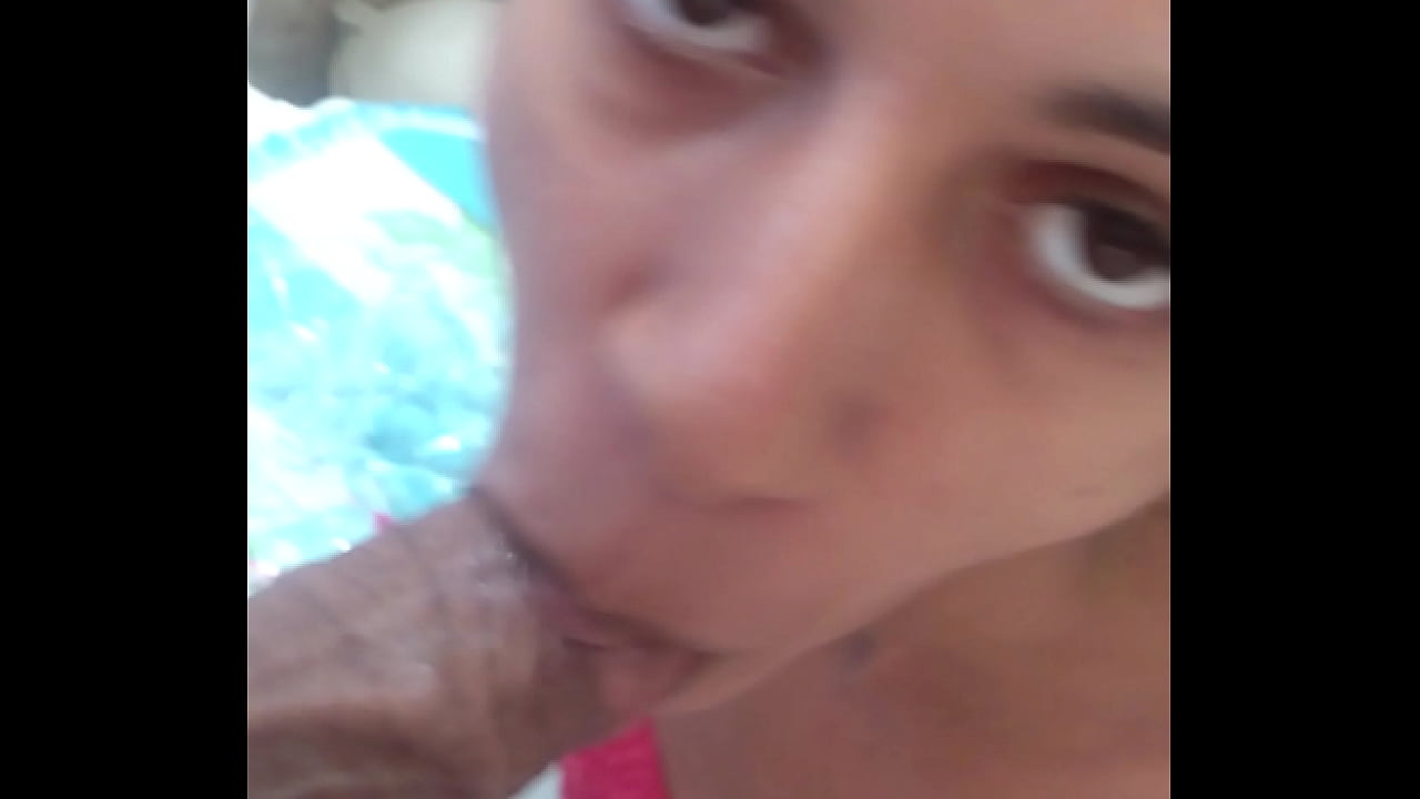 When getting ready for her friend, Jade gives her husband a treat