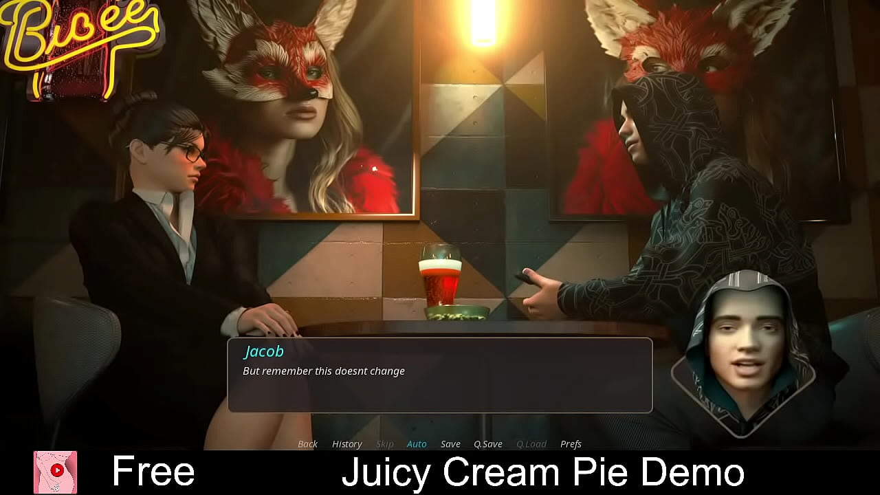 Juicy Cream Pie &trade; (Free Steam Demo Game) Visual Novel, Game