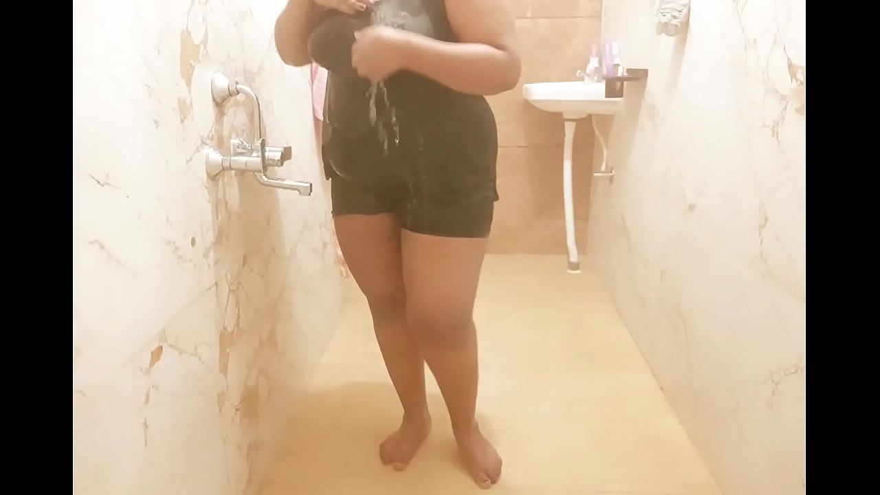 bathing in cool water